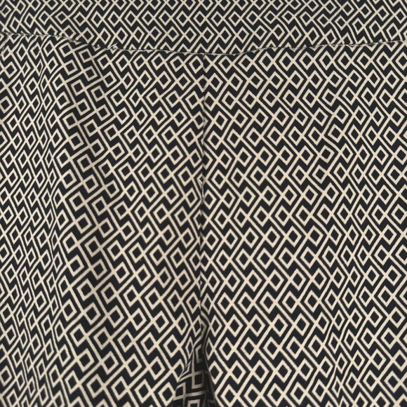 Lulu B Cropped Pull On Pants Womens Size 16 Geometric Print Stretch PT-2447 - Picture 3 of 11